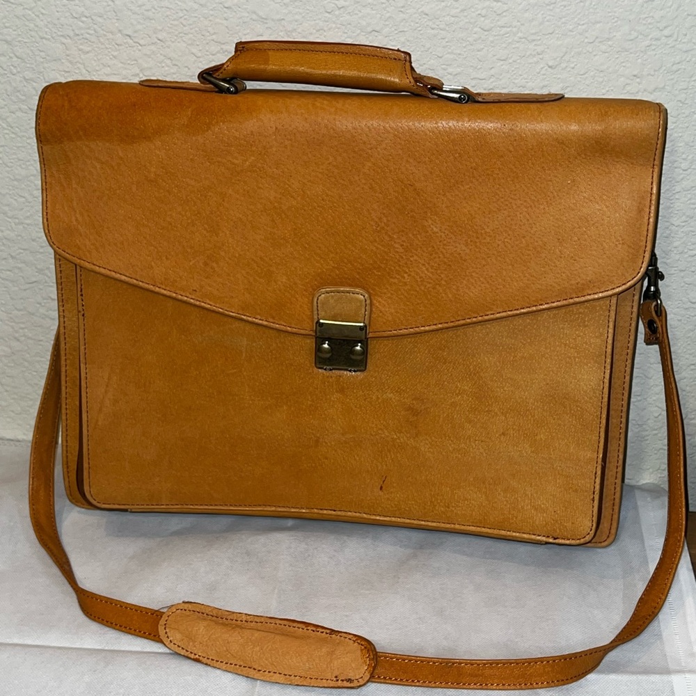 Wilson’s Leather briefcase business bag
